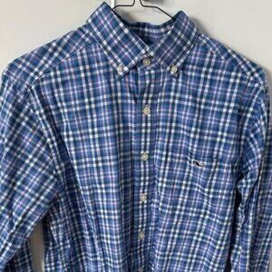 Vineyard Vines Mens Small Long Sleeve Buttondown Collared Shirt